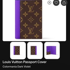 ISO!❕❕❕ Louis Vuitton Passport Cover
Colormania Dark Violet